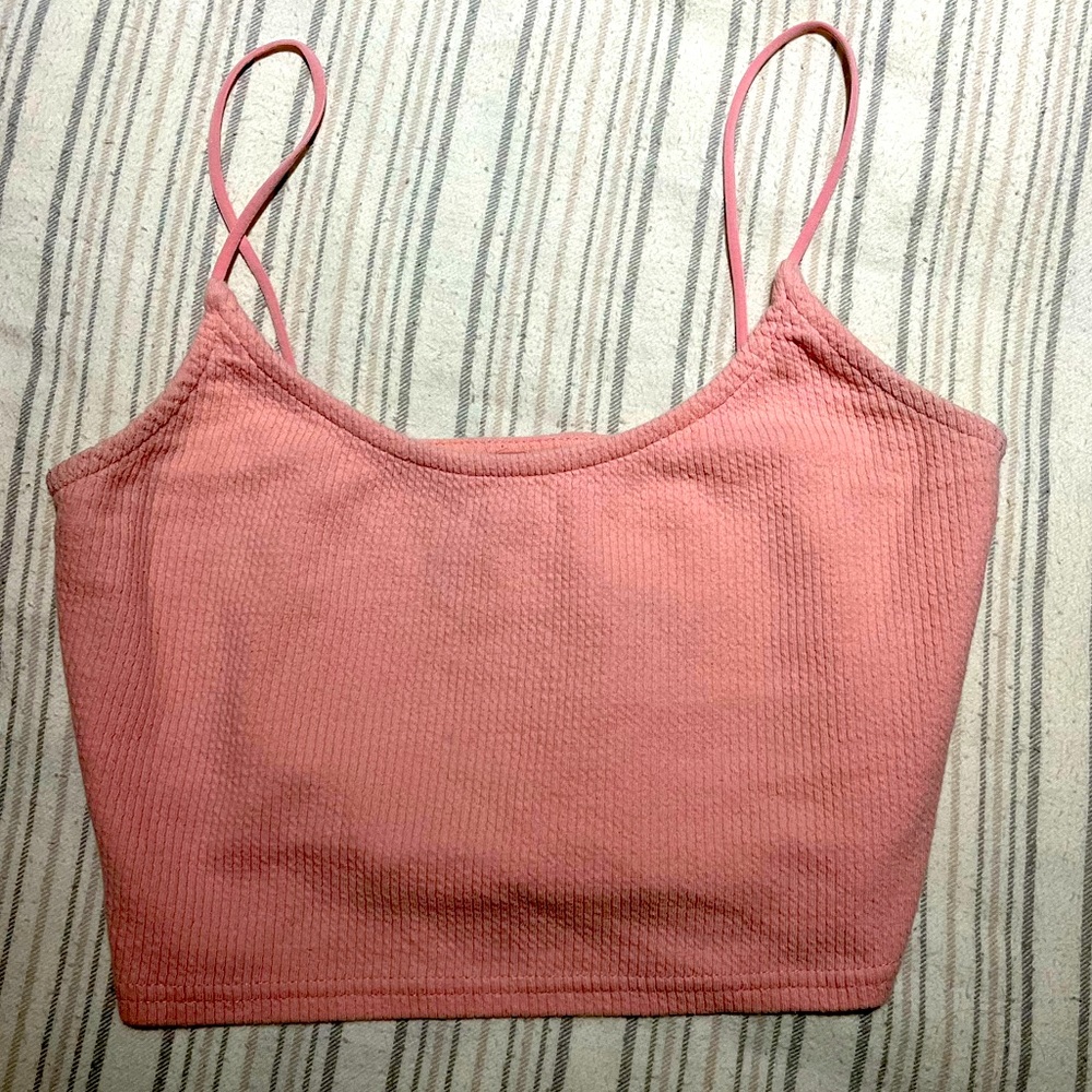 Cute pink tank top